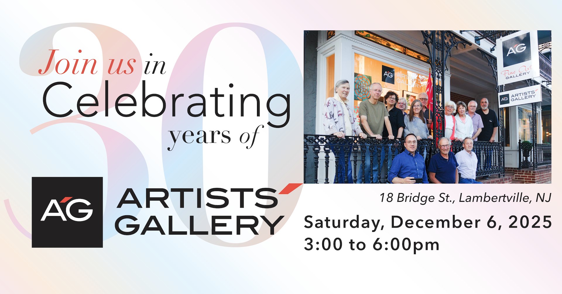 Artists' Gallery Celebrates 30 Years in Lambertville
