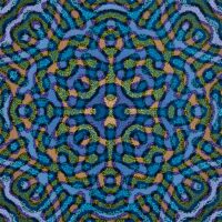 Turing Pattern Paintings